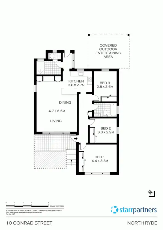 Floorplan of Homely house listing, 10 Conrad St, North Ryde NSW 2113
