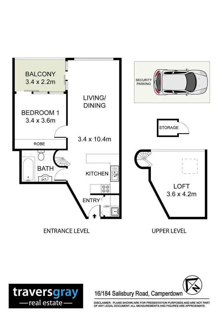 Floorplan of Homely house listing, 16/182-184 Salisbury Road, Camperdown NSW 2050
