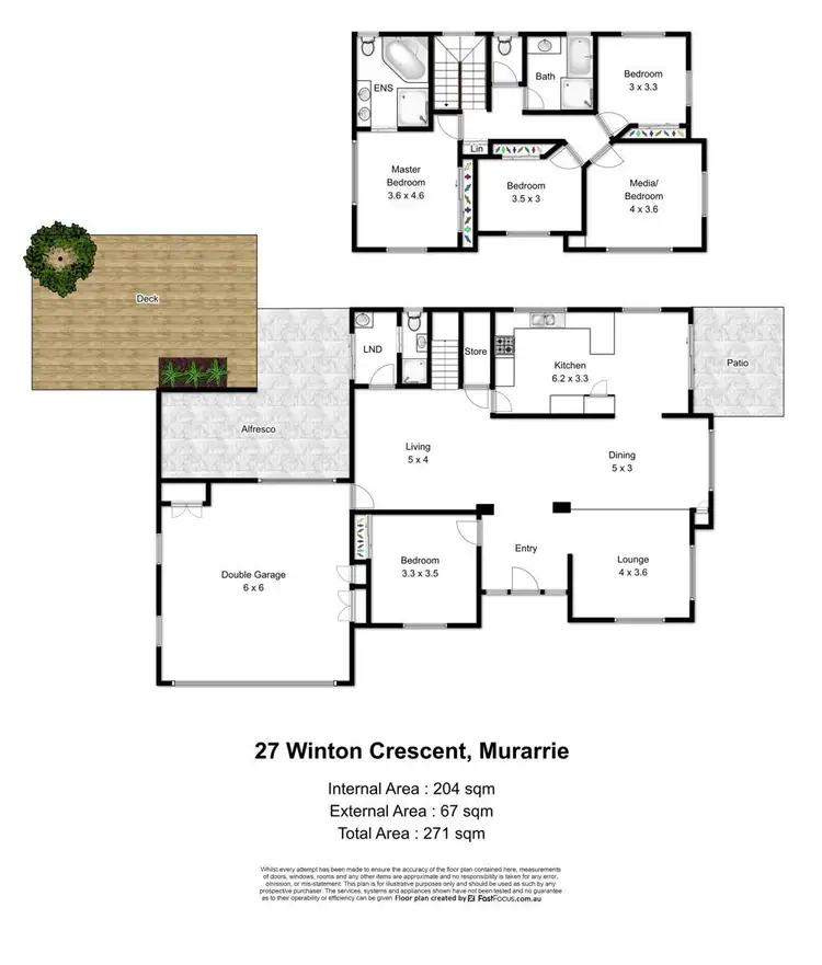 Floorplan of Homely house listing, 27 Winton Crescent, Murarrie QLD 4172