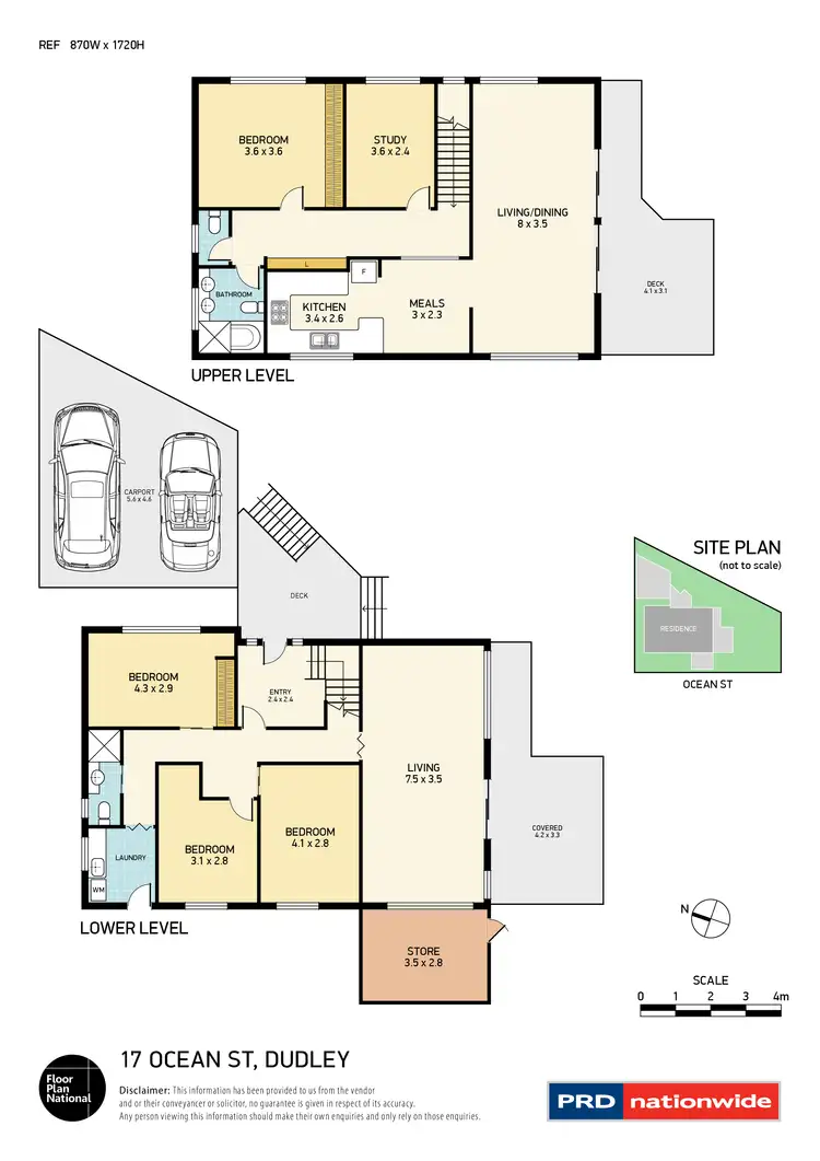 Floorplan of Homely house listing, 17 Ocean Street, Dudley NSW 2290