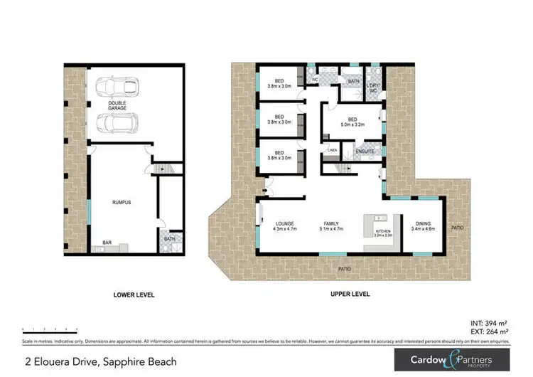Floorplan of Homely house listing, 2 Elouera Dve, Sapphire Beach NSW 2450
