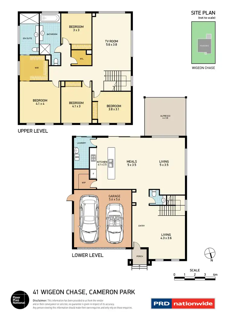 Floorplan of Homely house listing, 41 Wigeon Chase, Cameron Park NSW 2285