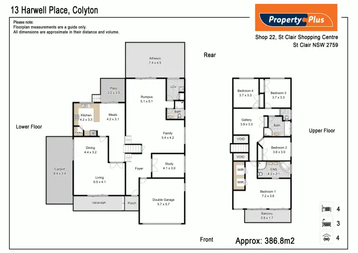 Floorplan of Homely house listing, 13 Harwell Place, Colyton NSW 2760