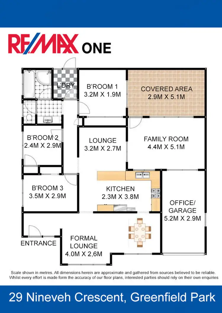 Floorplan of Homely house listing, 29 Nineveh Crescent, Greenfield Park NSW 2176