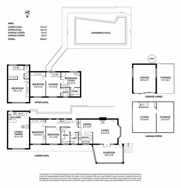 Floorplan of Homely house listing, 16 & 20 Paratoo Road, Aldgate SA 5154