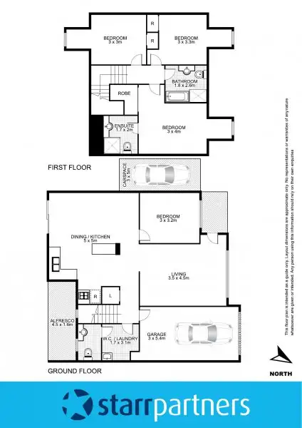 Floorplan of Homely townhouse listing, 9/13-17 Wilson Street, St Marys NSW 2760