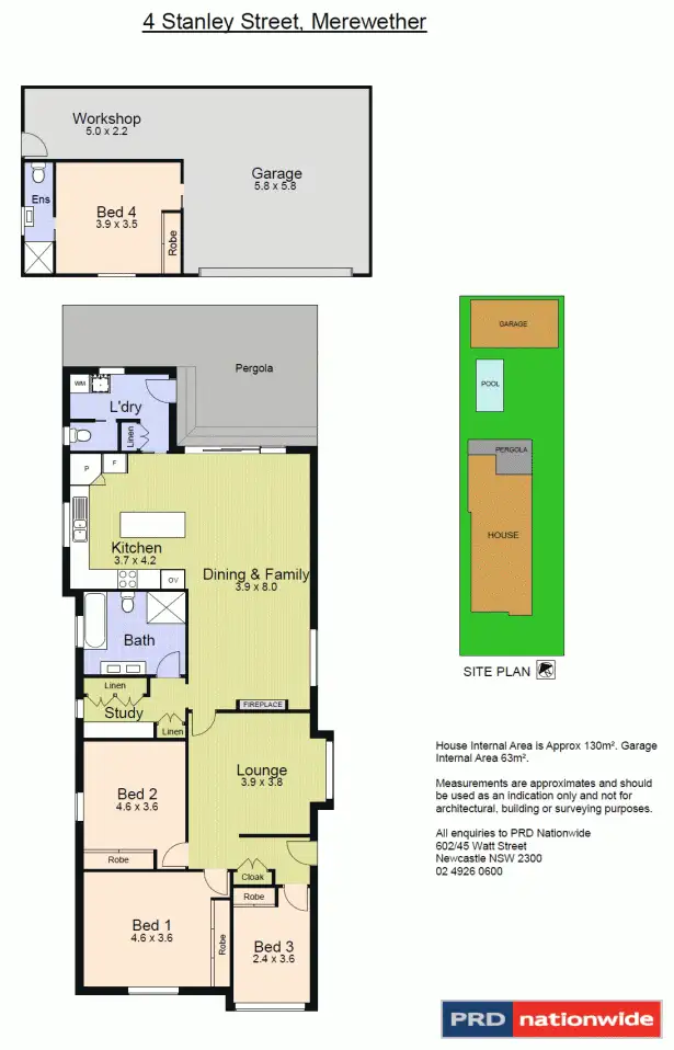 Floorplan of Homely house listing, 4 Stanley Street, Merewether NSW 2291