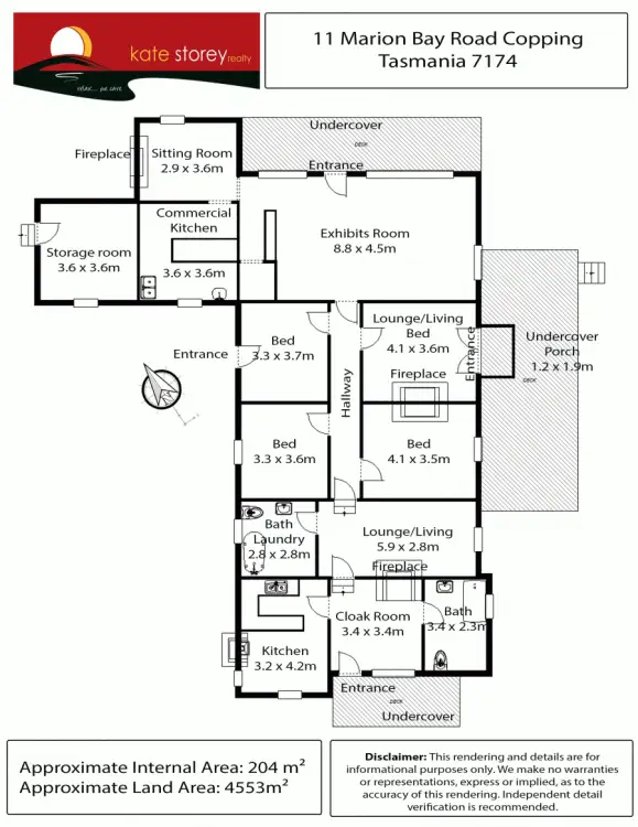 Floorplan of Homely house listing, 11 Marion Bay Road, Copping TAS 7174