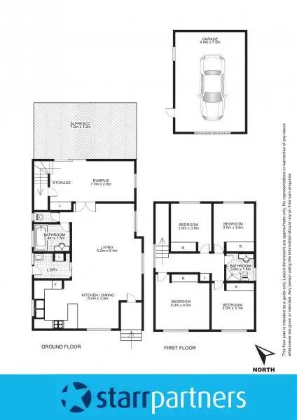 Floorplan of Homely house listing, 71 Irwin Street, Werrington NSW 2747