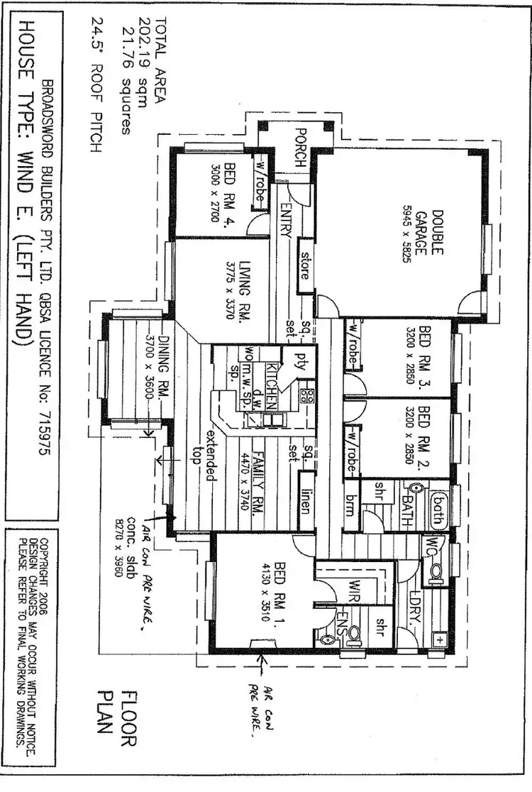 Floorplan of Homely house listing, 4 Britannia Court, Narangba QLD 4504