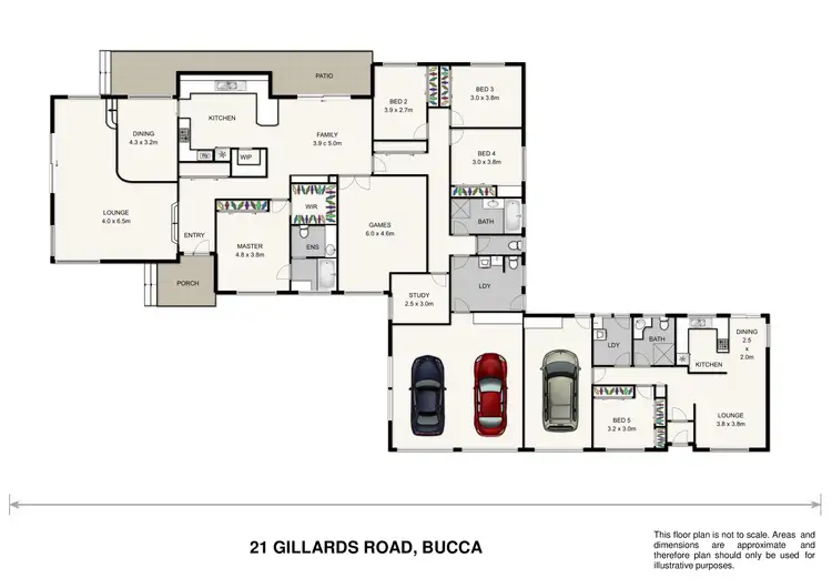 Floorplan of Homely rural property listing, 21 Gillards Road, Bucca NSW 2450