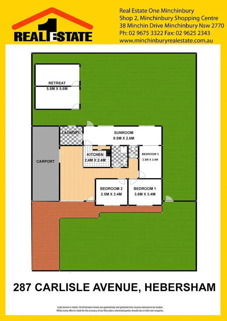 Floorplan of Homely house listing, 287 Carlisle Ave, Hebersham NSW 2770