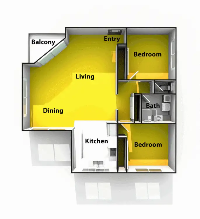 Floorplan of Homely unit listing, 5/41 Edward Street, Alexandra Headland QLD 4572