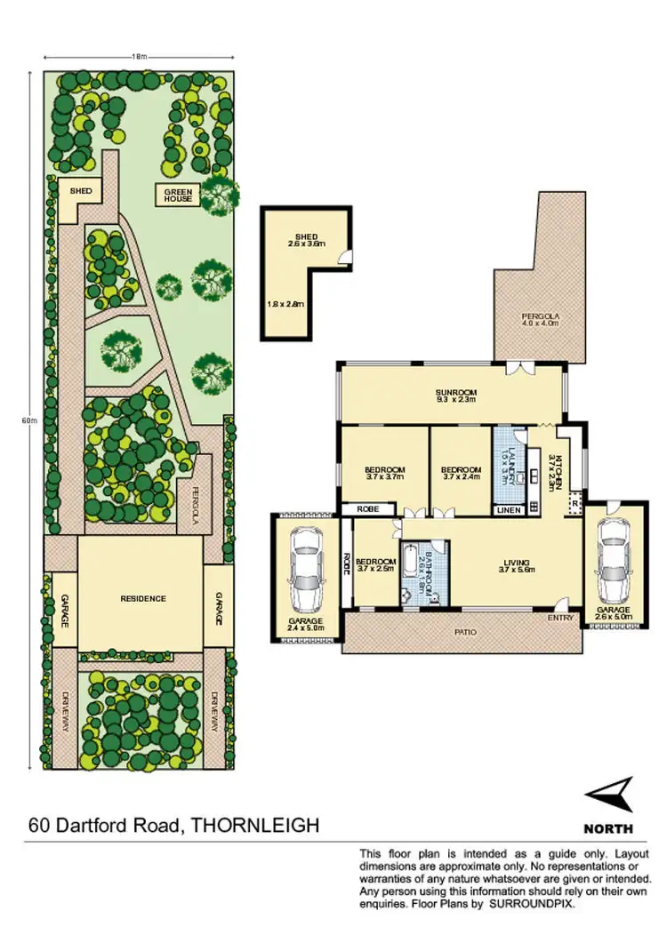 Floorplan of Homely house listing, 60 Dartford Road, Thornleigh NSW 2120