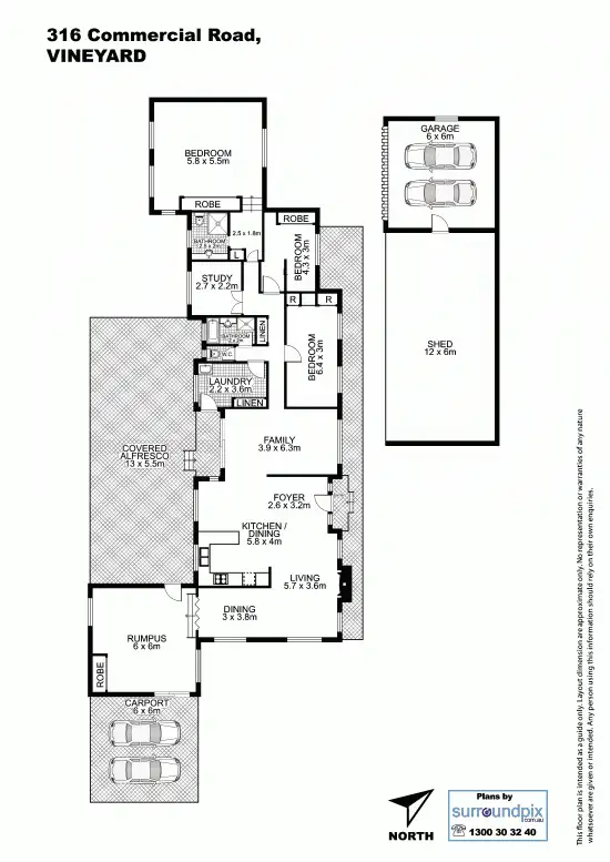 Floorplan of Homely house listing, Address available on request