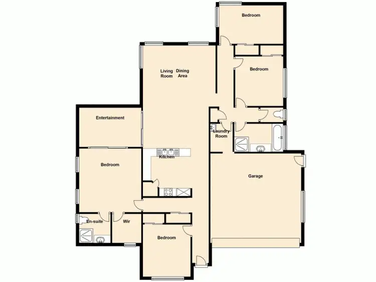 Floorplan of Homely house listing, 9 Shallows Place, Bellmere QLD 4510
