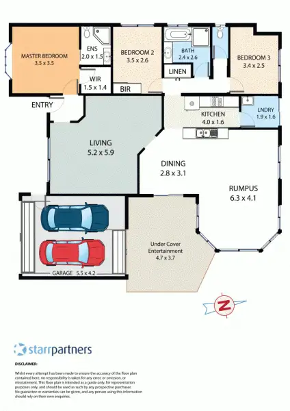 Floorplan of Homely house listing, 20 Friendship Ave, Kellyville NSW 2155