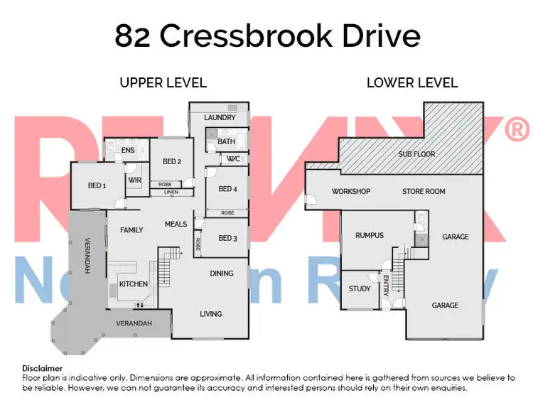 Floorplan of Homely house listing, 82 Cressbrook Drive, Albany Creek QLD 4035