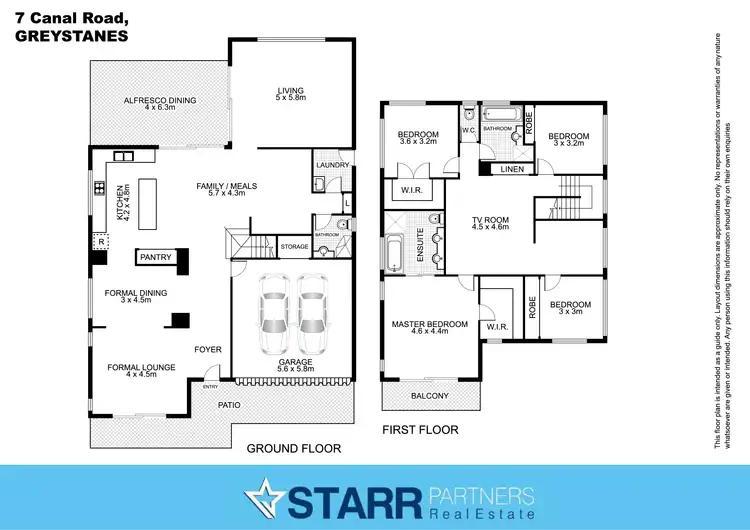 Floorplan of Homely house listing, 7 Canal Road, Greystanes NSW 2145