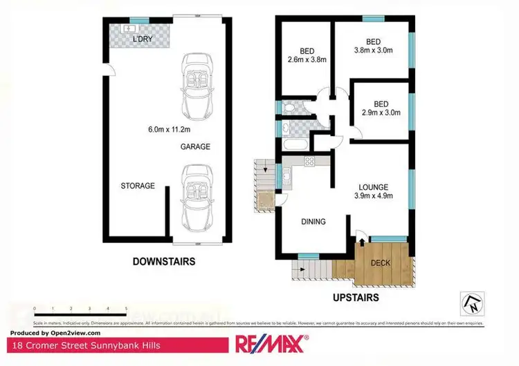 Floorplan of Homely house listing, 18 Cromer Street, Sunnybank Hills QLD 4109