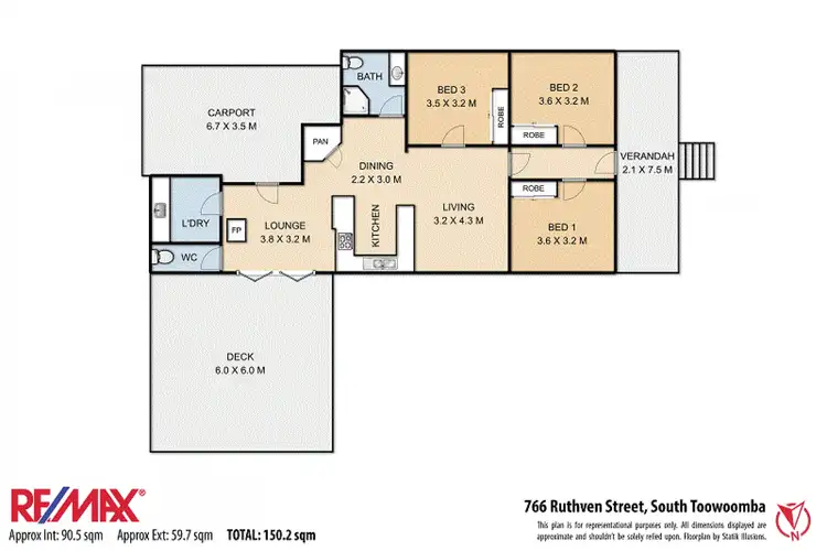 Floorplan of Homely house listing, 766 Ruthven Street, South Toowoomba QLD 4350