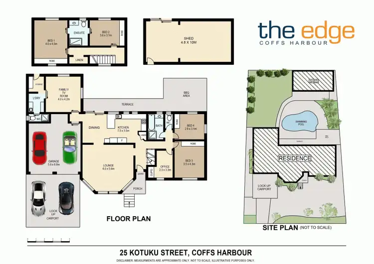 Floorplan of Homely house listing, 25 Kotuku Street, Coffs Harbour NSW 2450