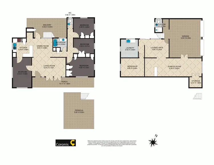 Floorplan of Homely house listing, 33 Caesar Road, Ferny Hills QLD 4055