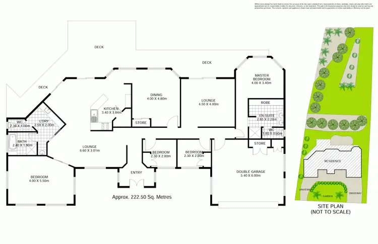 Floorplan of Homely house listing, 6 Hull Court, Highfields QLD 4352