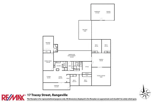 Floorplan of Homely house listing, 17 Tracey St, Rangeville QLD 4350