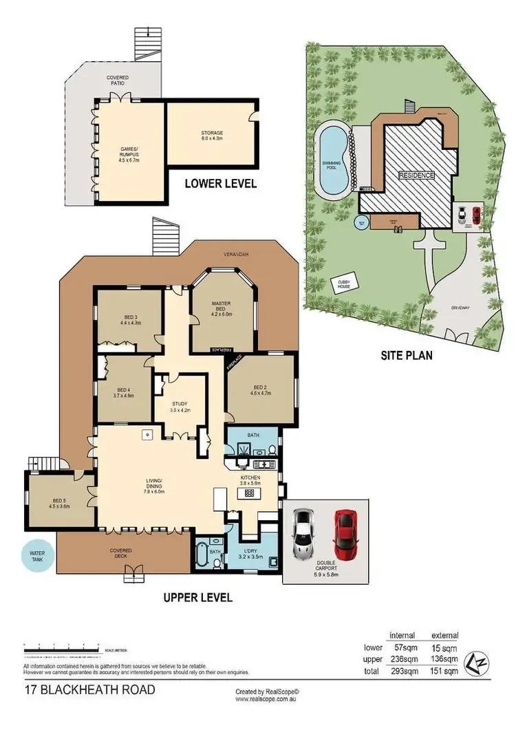 Floorplan of Homely house listing, 17 Blackheath Road, Oxley QLD 4075