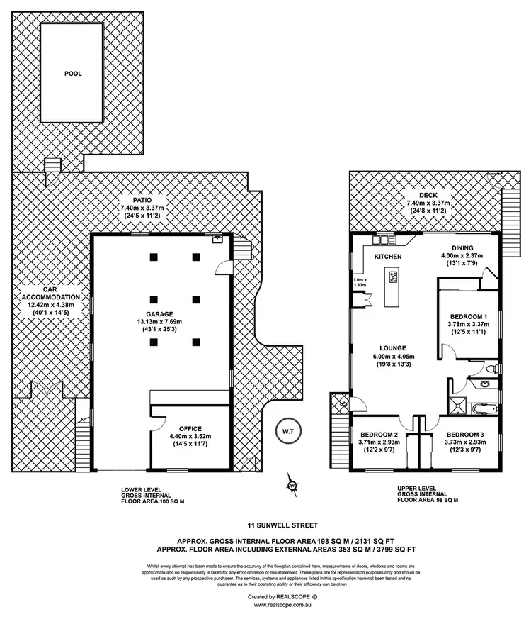 Floorplan of Homely house listing, 11 Sunwell Street, Brighton QLD 4017
