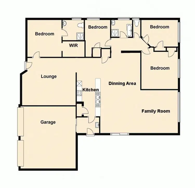 Floorplan of Homely house listing, z18 Embassy Street, Deception Bay QLD 4508