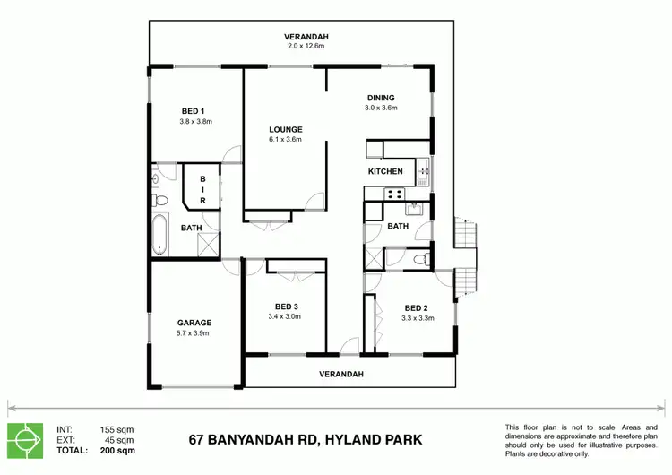 Floorplan of Homely house listing, 67 Banyandah Road, Hyland Park NSW 2448