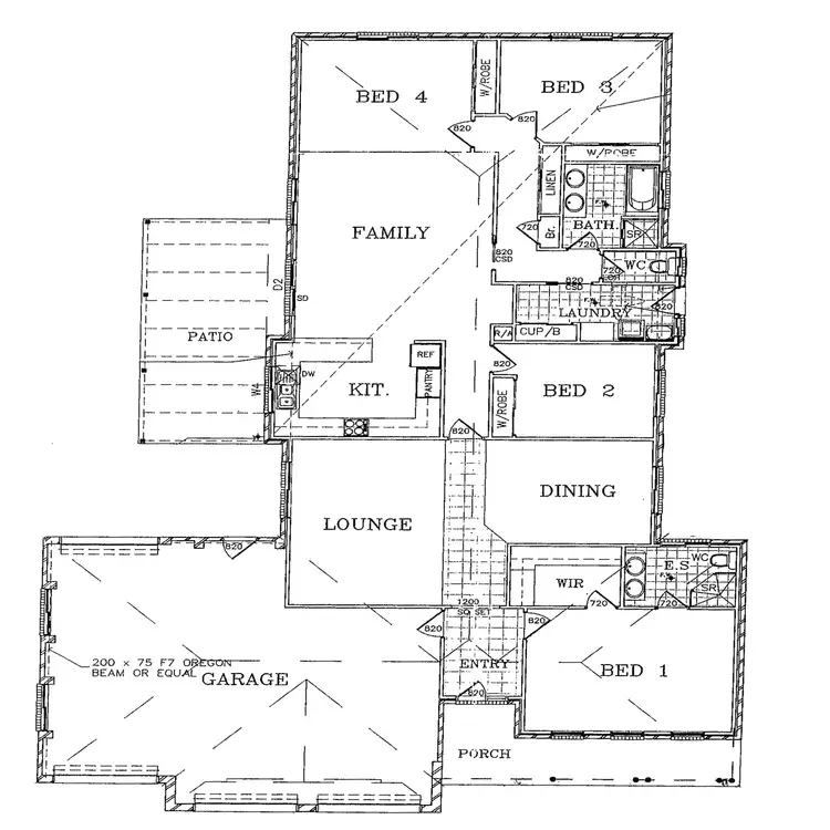 Floorplan of Homely house listing, 9 Bogong Crescent, Tatton NSW 2650