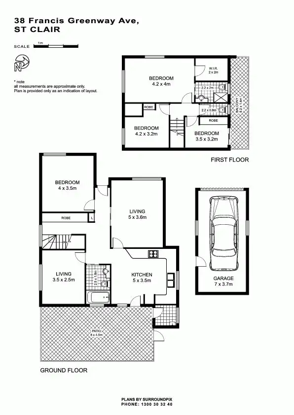 Floorplan of Homely house listing, 38 Francis Greenway Avenue, St Clair NSW 2759