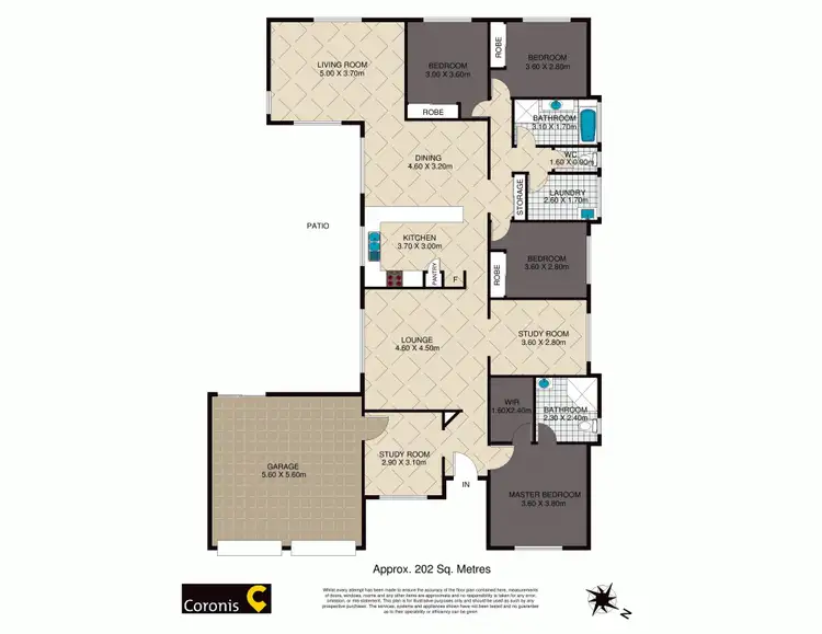 Floorplan of Homely house listing, 45 Eden Crescent, Springfield Lakes QLD 4300