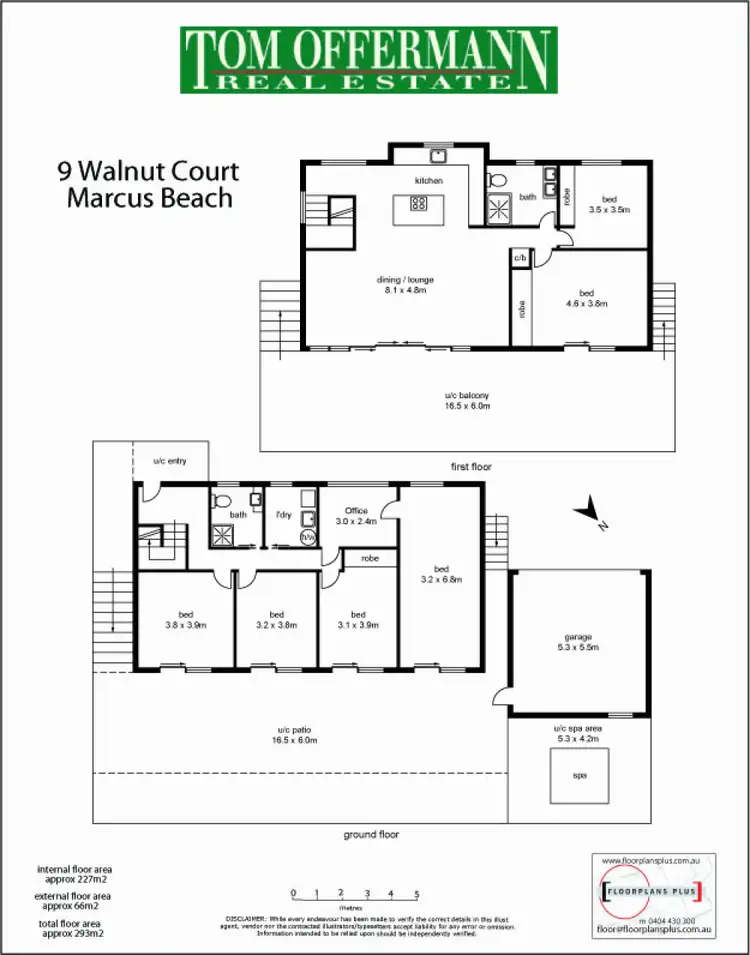 Floorplan of Homely house listing, 9 Walnut Court, Marcus Beach QLD 4573
