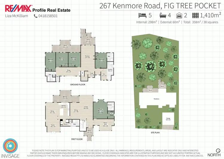Floorplan of Homely house listing, 267 Kenmore Road, Fig Tree Pocket QLD 4069