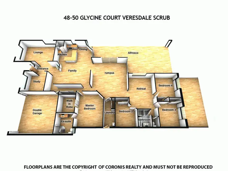 Floorplan of Homely rural property listing, 48-50 Glycine Court, Veresdale Scrub QLD 4285