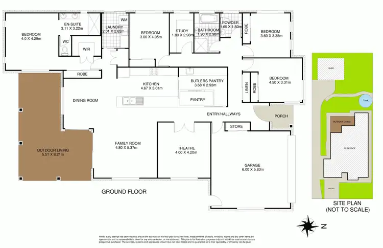 Floorplan of Homely house listing, 13 Sportsman Drive, Highfields QLD 4352