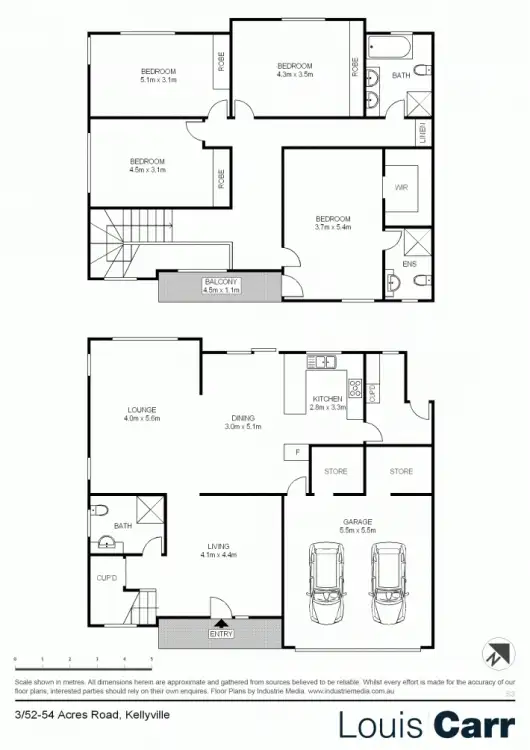Floorplan of Homely house listing, 5/52 - 54 Acres Road, Kellyville NSW 2155