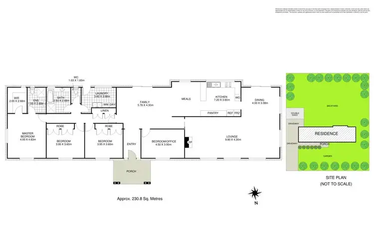 Floorplan of Homely house listing, 17 Palmer Drive, Highfields QLD 4352