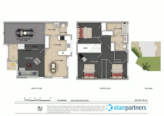 Floorplan of Homely townhouse listing, 20/4 Nolan Place, Seven Hills NSW 2147