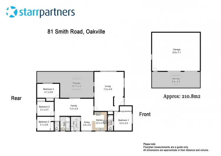 Floorplan of Homely house listing, 81 Smith Road, Oakville NSW 2765