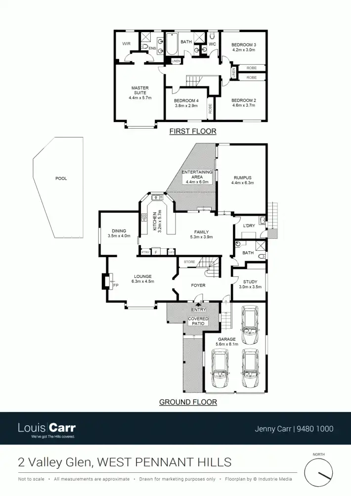Floorplan of Homely house listing, 2 Valley Glen, West Pennant Hills NSW 2125