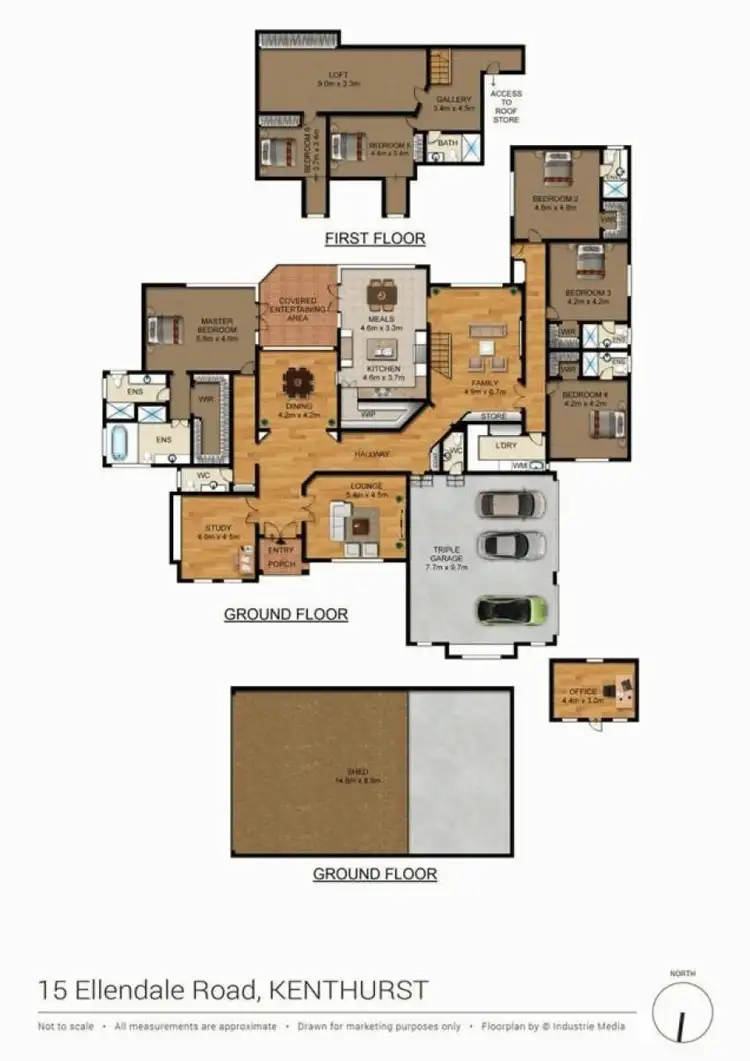 Floorplan of Homely house listing, Address available on request