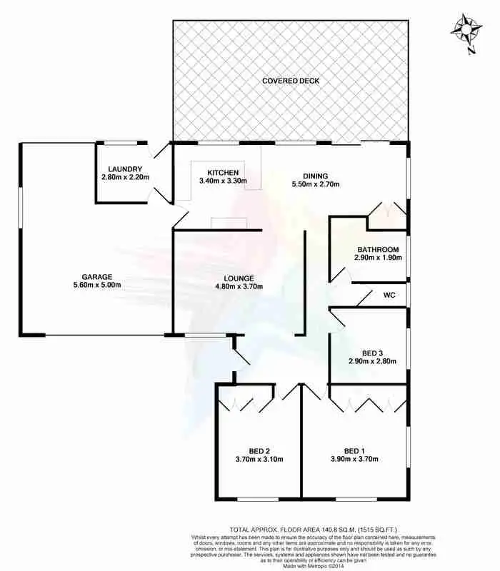 Floorplan of Homely house listing, 35 Nariah Crescent, Toormina NSW 2452