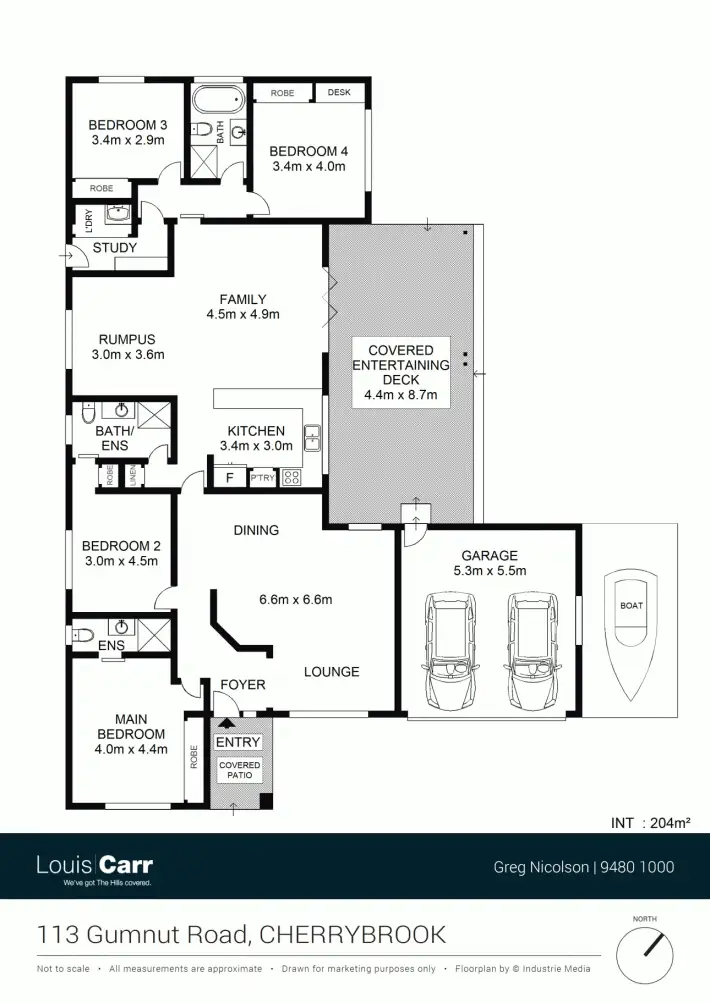 Floorplan of Homely house listing, 113 Gumnut Road, Cherrybrook NSW 2126