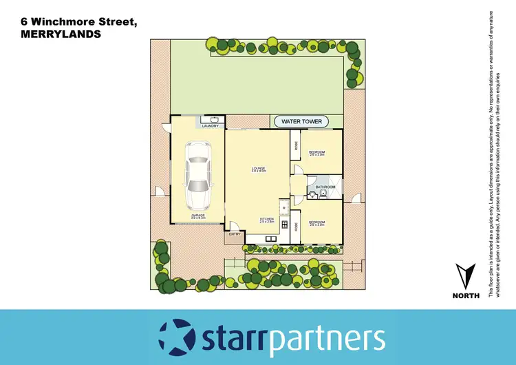 Floorplan of Homely house listing, 6 Winchmore Street, Merrylands NSW 2160