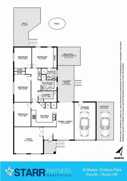 Floorplan of Homely house listing, 7 Bartok Grove, St Clair NSW 2759